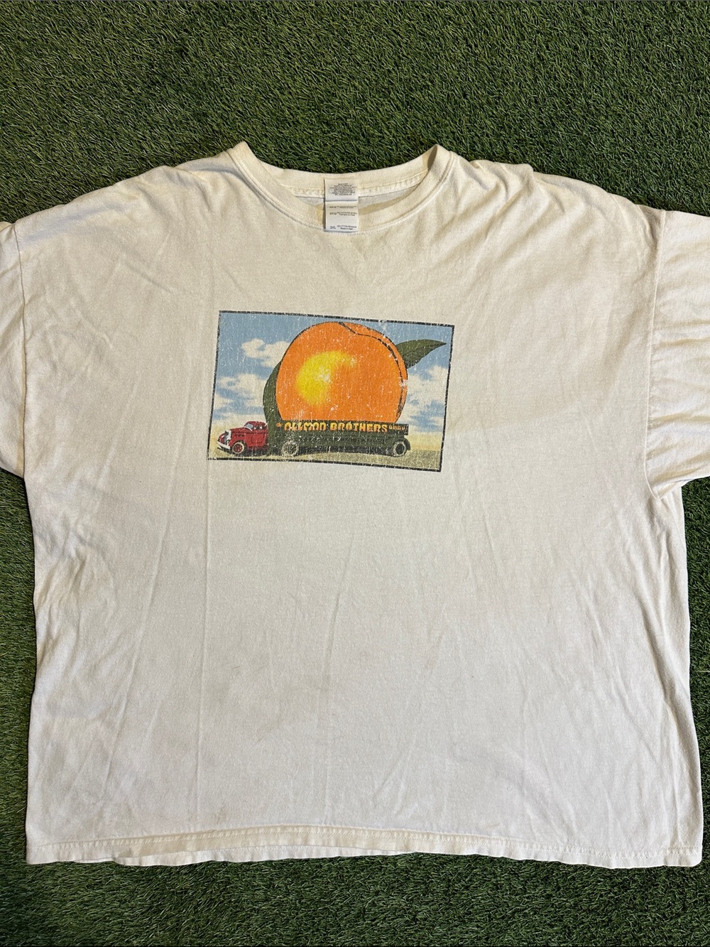 VTG 90’s The Allman Brothers Band 1973 Summer Stadium Tour White Tee 3XL
